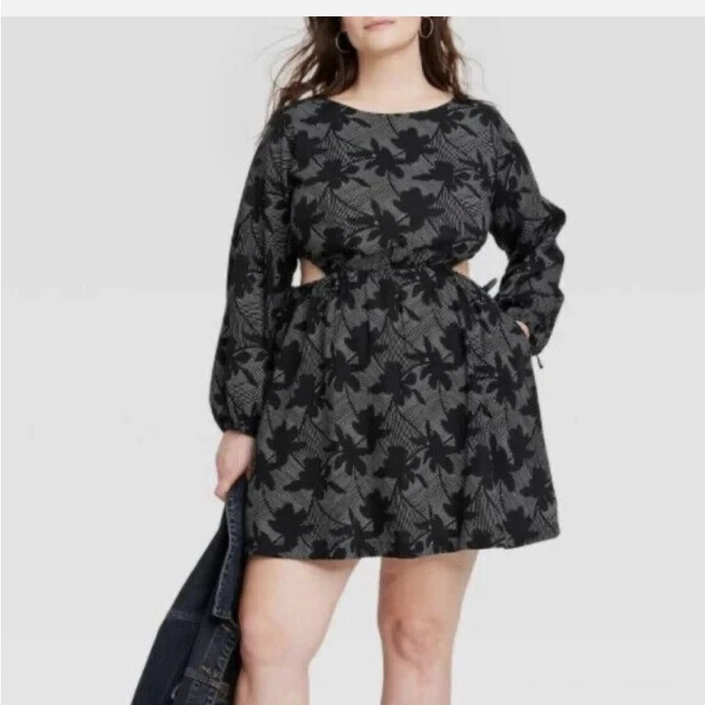 Women's Balloon Long Sleeve Mini
A-Line Dress - Universal Thread new
